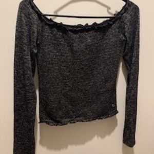 Hollister Long Sleeved Crop Top